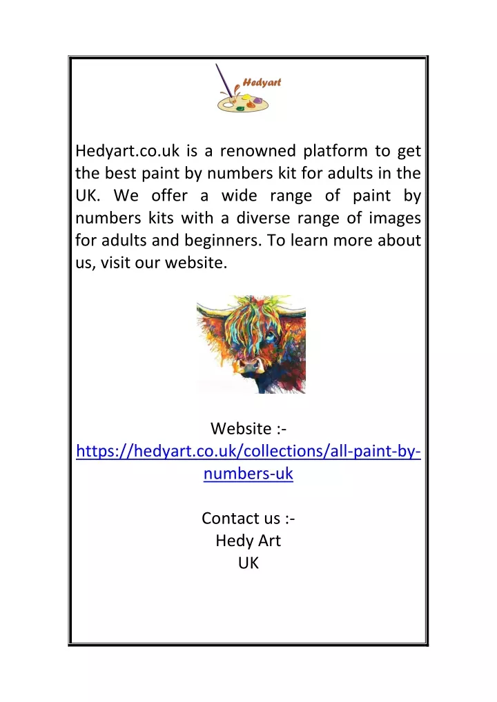 hedyart co uk is a renowned platform