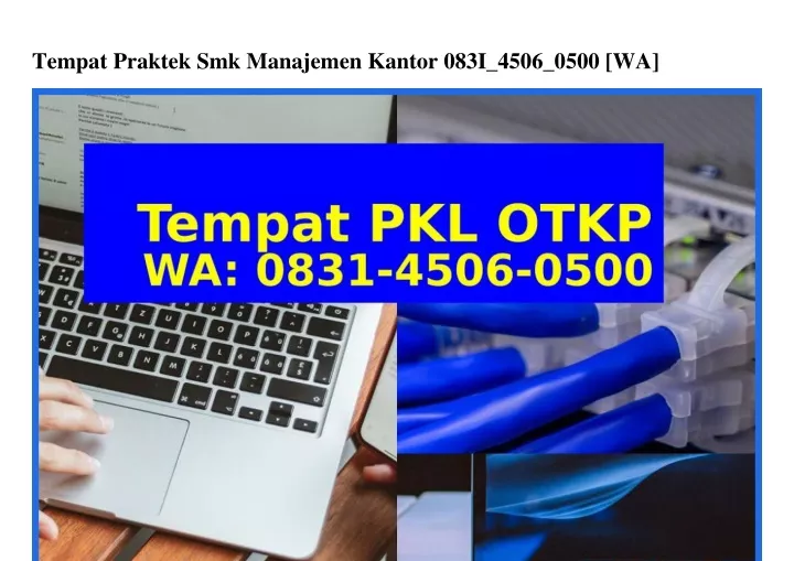 tempat praktek smk manajemen kantor 083i 4506