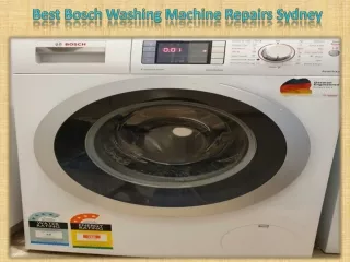 Best Bosch Washing Machine Repairs Sydney