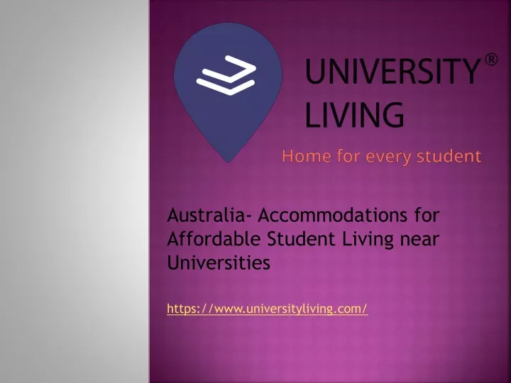 australia accommodations for affordable student
