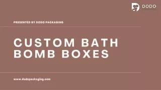 presented by dodo packaging