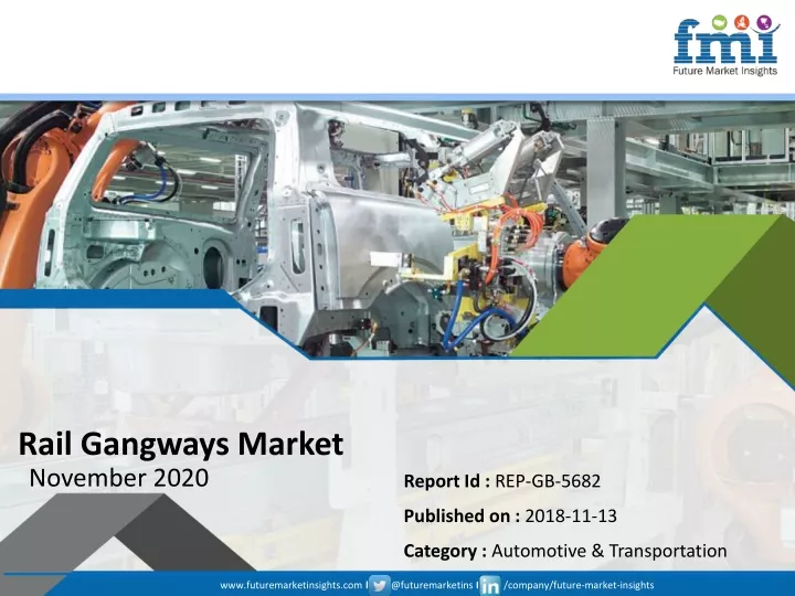 rail gangways market