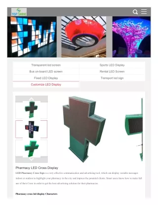 transparent led screen