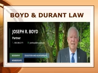 boyd durant law