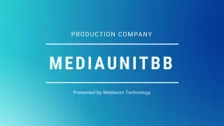 Television Production In Melbourne