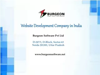 Website Development Company in India