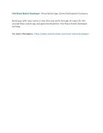 Hire React Native Developer - React Native App, Game Development Company - slide 1