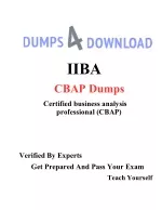 CBAP New Braindumps Ebook