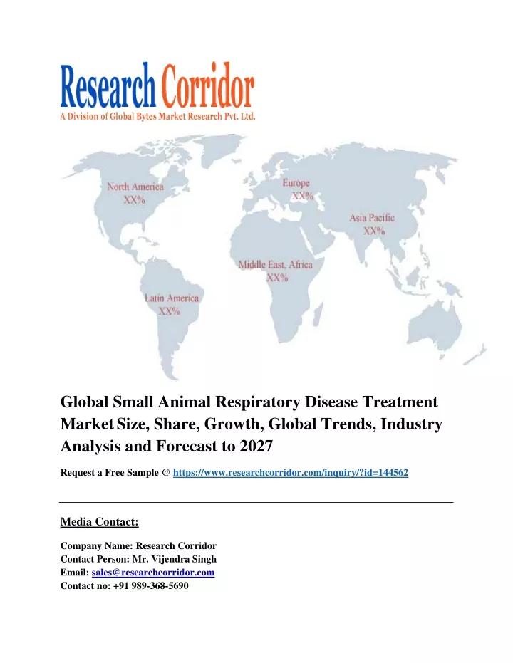 global small animal respiratory disease treatment