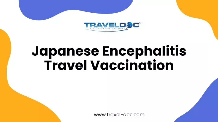 japanese encephalitis travel vaccination