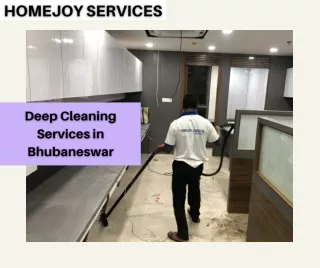Deep Cleaning Services in Bhubaneswar