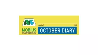 October diary mobius foundation