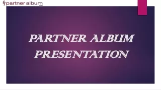 Partner-Album-Presentation