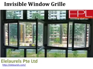Invisible Window Grill