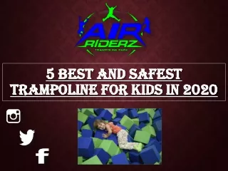 5 best and safest Trampoline for kids in 2020