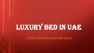 luxury bed in uae