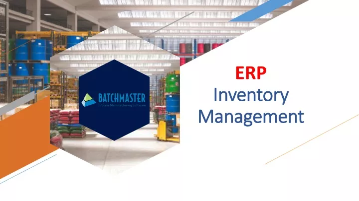 erp inventory management