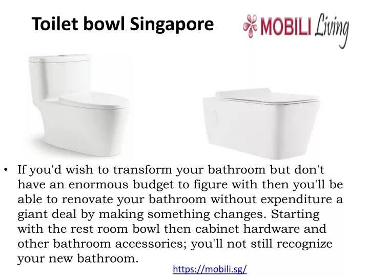 toilet bowl singapore
