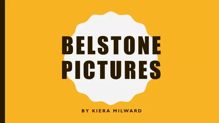 belstone pictures