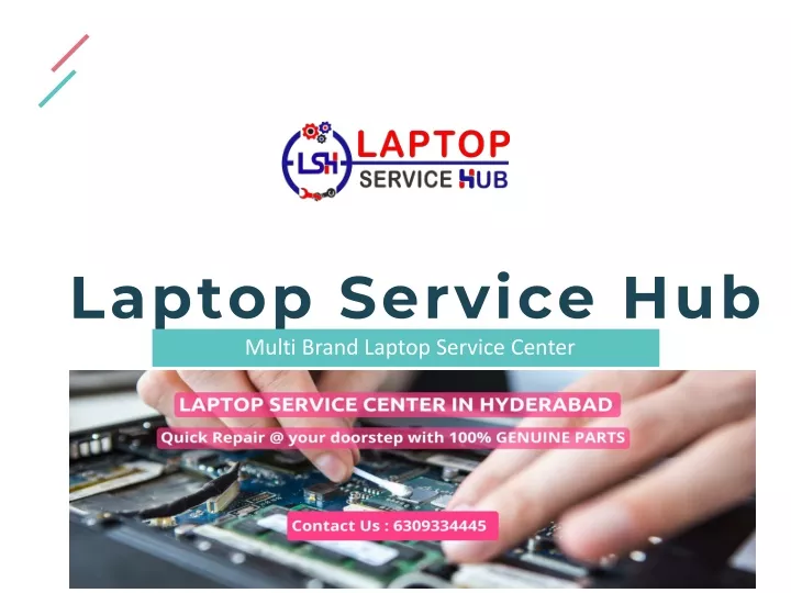 laptop service hub