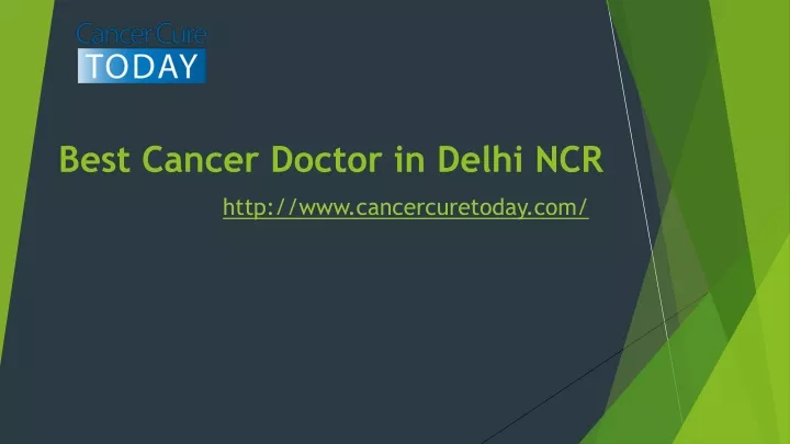 best cancer doctor in delhi ncr