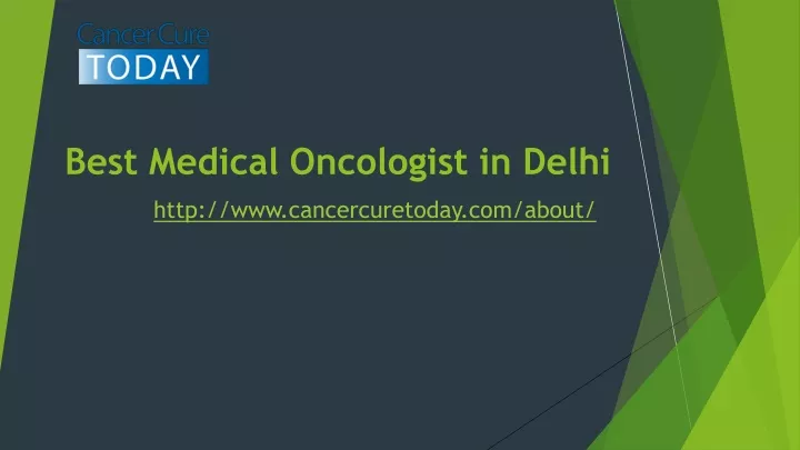 best medical oncologist in delhi