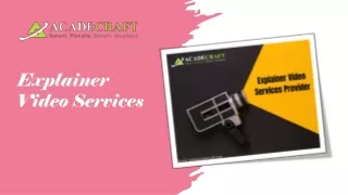 explainer video services