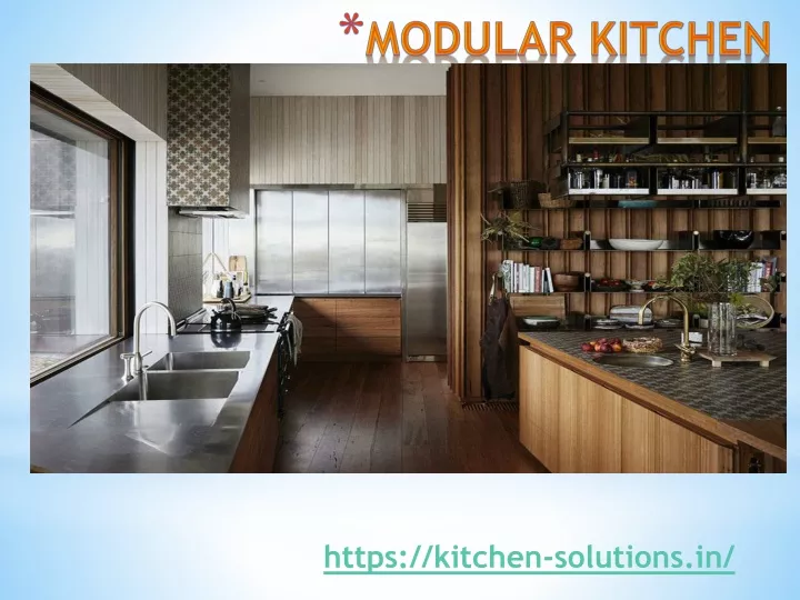 modular kitchen