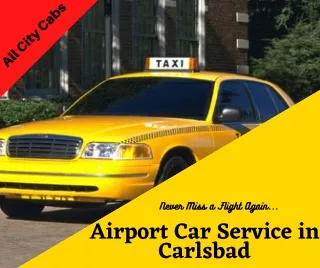 Airport Car Service in Carlsbad