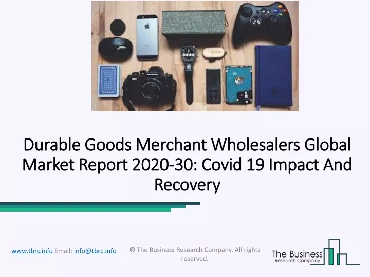 durable goods merchant wholesalers durable goods