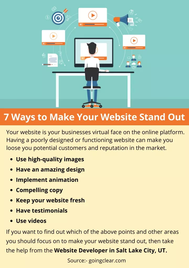 7 ways to make your website stand out