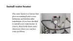Some problems with gas and electric water heaters - slide 1