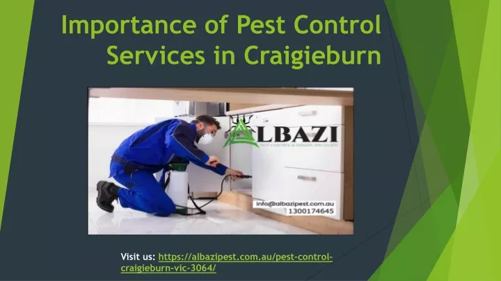 importance of pest control services in craigieburn