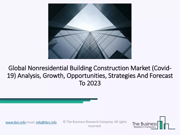 global nonresidential building construction