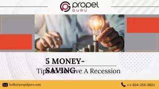 5 money saving