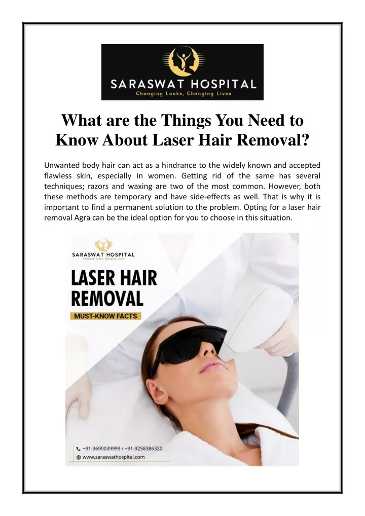 what are the things you need to know about laser