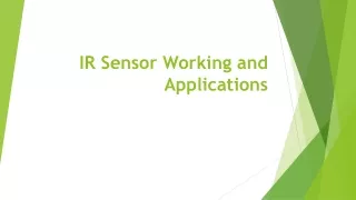 IR Sensor Working