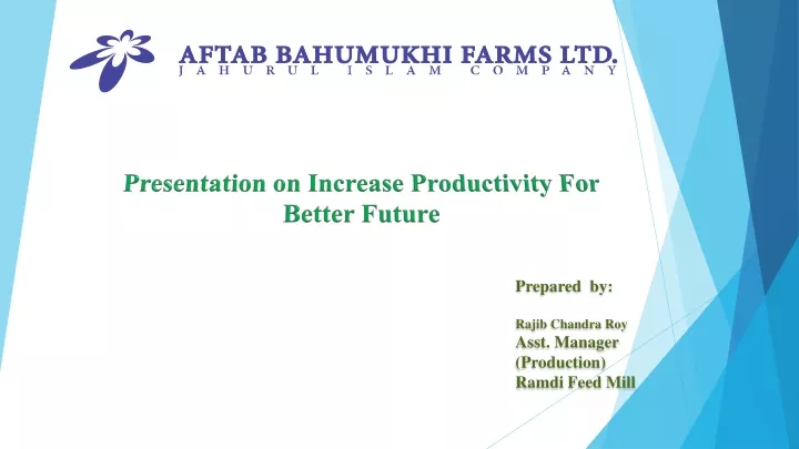 presentation on increase productivity for better future