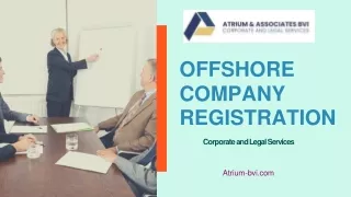 Offshore Company Registration