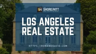 Real Estate Agent Los Feliz - Buy Property in Los Angeles - RonAndDavid