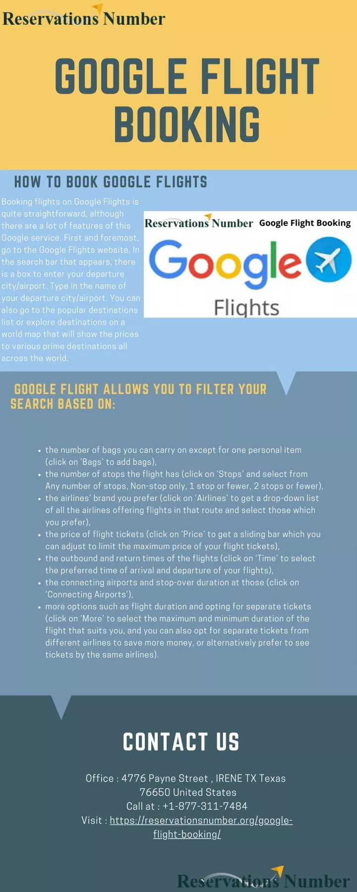 google flight booking