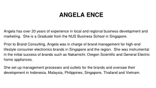 Angela Ence