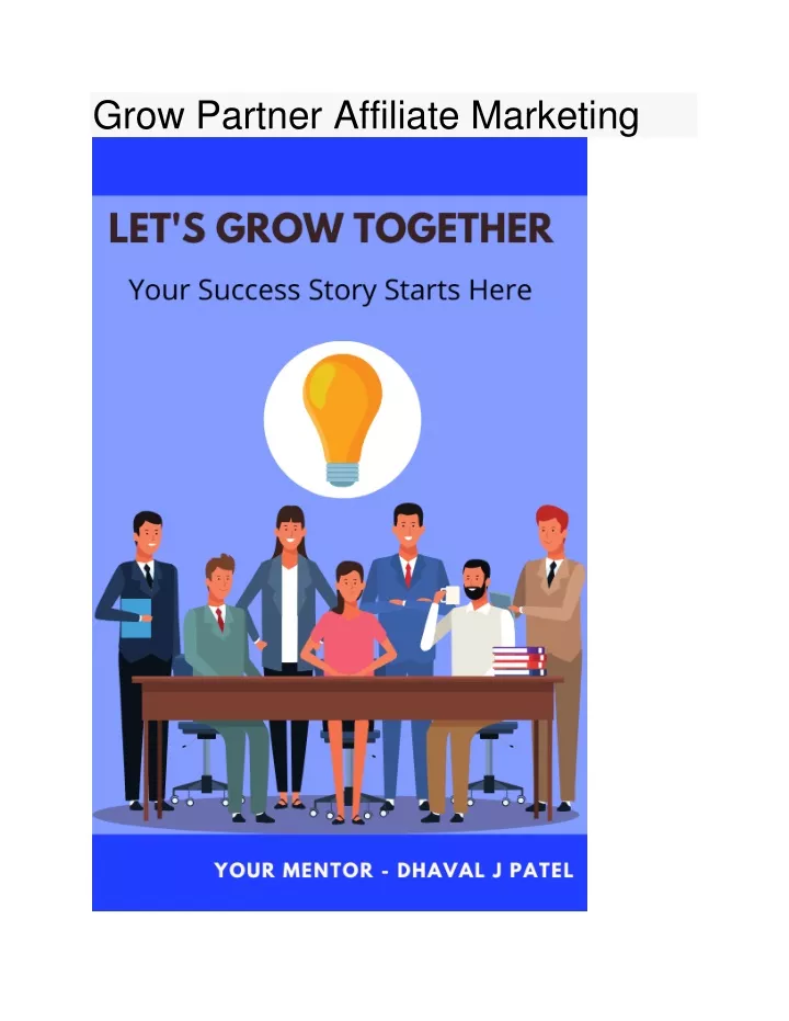 grow partner affiliate marketing