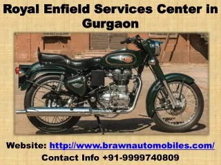 royal enfield services center in gurgaon