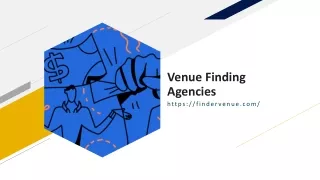 venue finding agencies