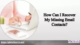 How Can I Recover My Missing Email Contacts?-Online Yahoo Mail Support Number
