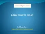 Baby Shower Ideas - slide 1
