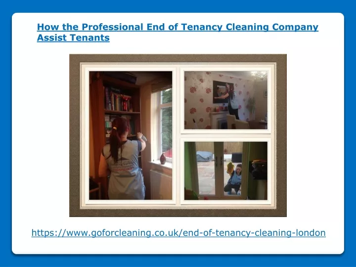 how the professional end of tenancy cleaning
