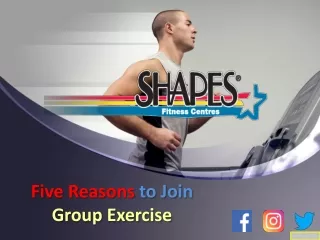 Five Reasons to Join Group Exercise