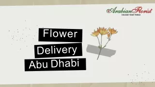 Flower Delivery Abu Dhabi